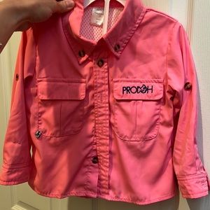 Prodoh button down size 2T. Excellent used condition. Smoke-free home.